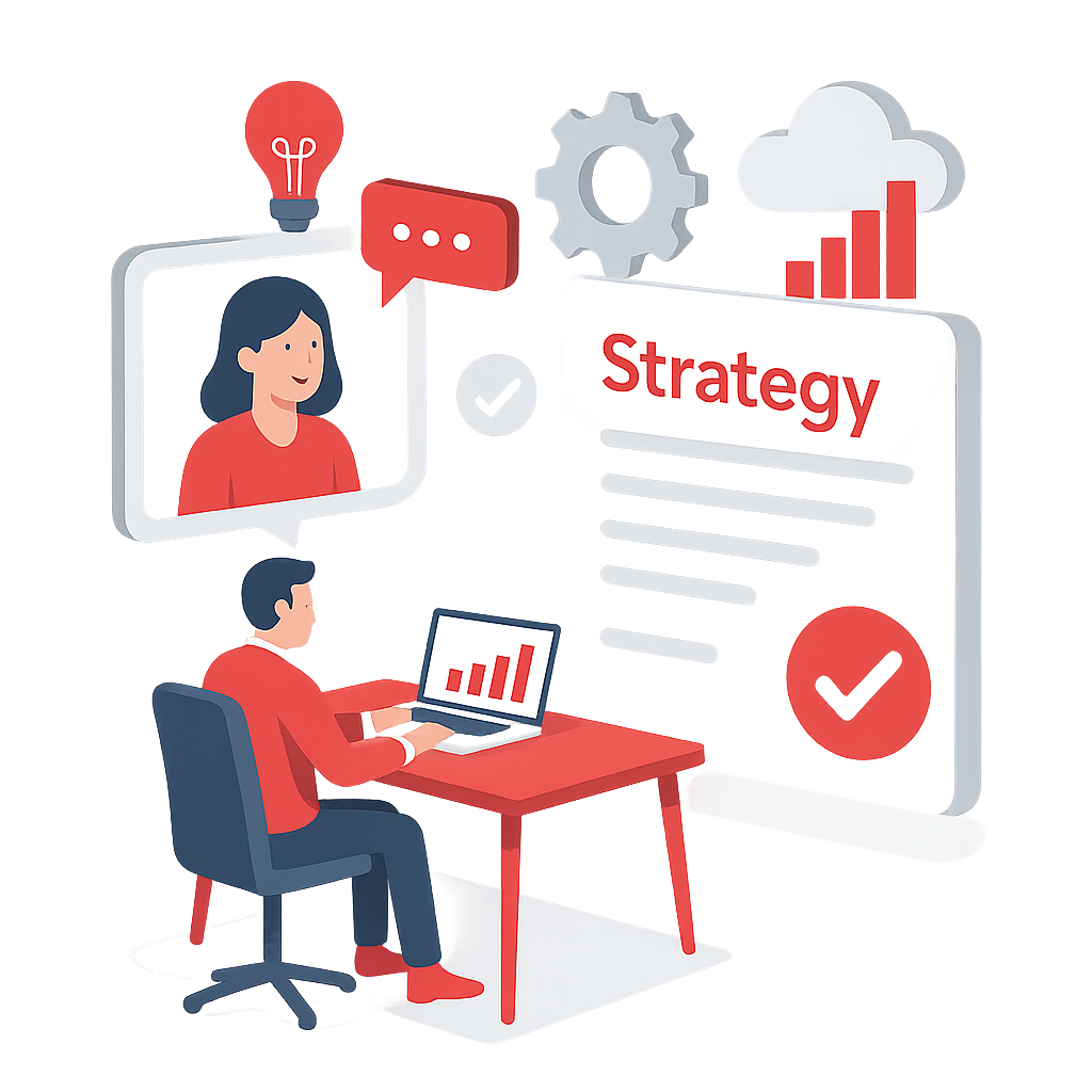 IT Consulting Illustration